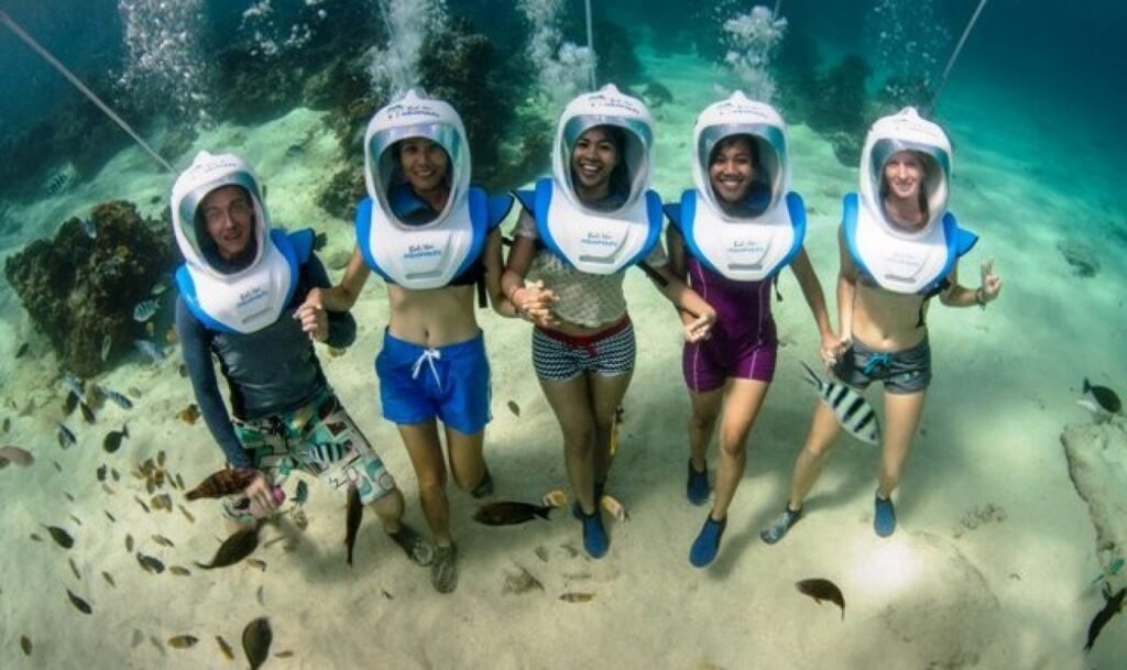 Bali Sea Walker vs Snorkeling